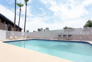 Pool at the Super 8 by Wyndham, Chandler Phoenix in Chandler, Arizona