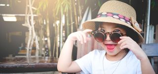 young girl sunglasses