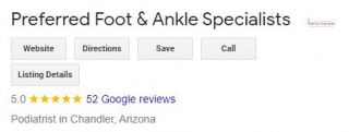 (Chandler Google reviews as of 12-7-2022)