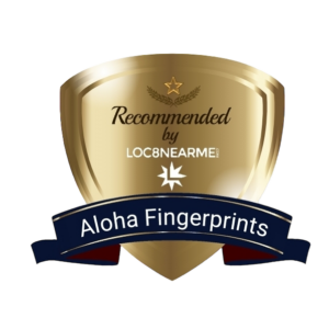fingerprinting service glendale Aloha Fingerprints