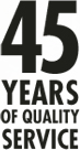 45 Year of Quality Services