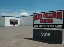 auto dent removal service mesa Rapid Collision Center Auto Body Repair and Paint