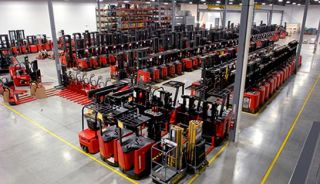 material handling equipment supplier peoria Raymond West