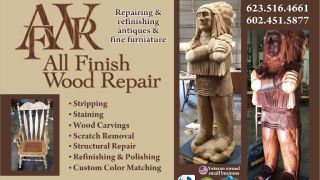 centers to study furniture restoration in phoenix All finish wood repair LLC