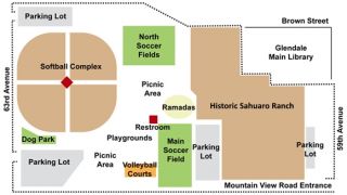 Sahuaro Ranch Park Map