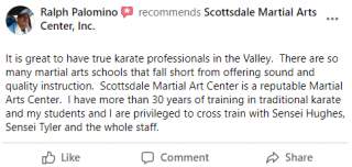 taekwondo competition area scottsdale Scottsdale Martial Arts Center