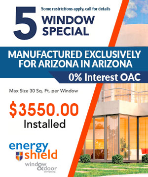 Buy Factory Direct and Save - 5 Window Special from Energy Shield Window and Door Company