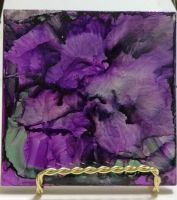 calligraphy lesson surprise Alcohol Ink Designs