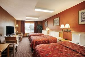 Guest room at the Days Inn & Suites by Wyndham Surprise in Surprise, Arizona
