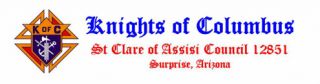 fraternal organization surprise Knights of Columbus Council #12851