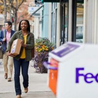 package locker surprise FedEx Drop Box