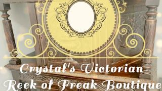antique store surprise Crystal's Victorian Reek of Freak Boutique