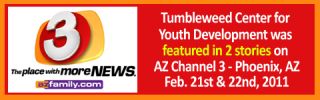 BELOW IS THE Feb. 21st & Feb. 22nd CHANNEL 3 NEWSCAST STORY ON TUMBLEWEED