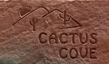 Cactus Cove Bed and Breakfast Rock Logo