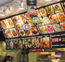 halal restaurant tucson Kebab King food court