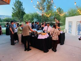 People Gathering On Wedding Celebration - Tucson, AZ - La Mariposa Resort